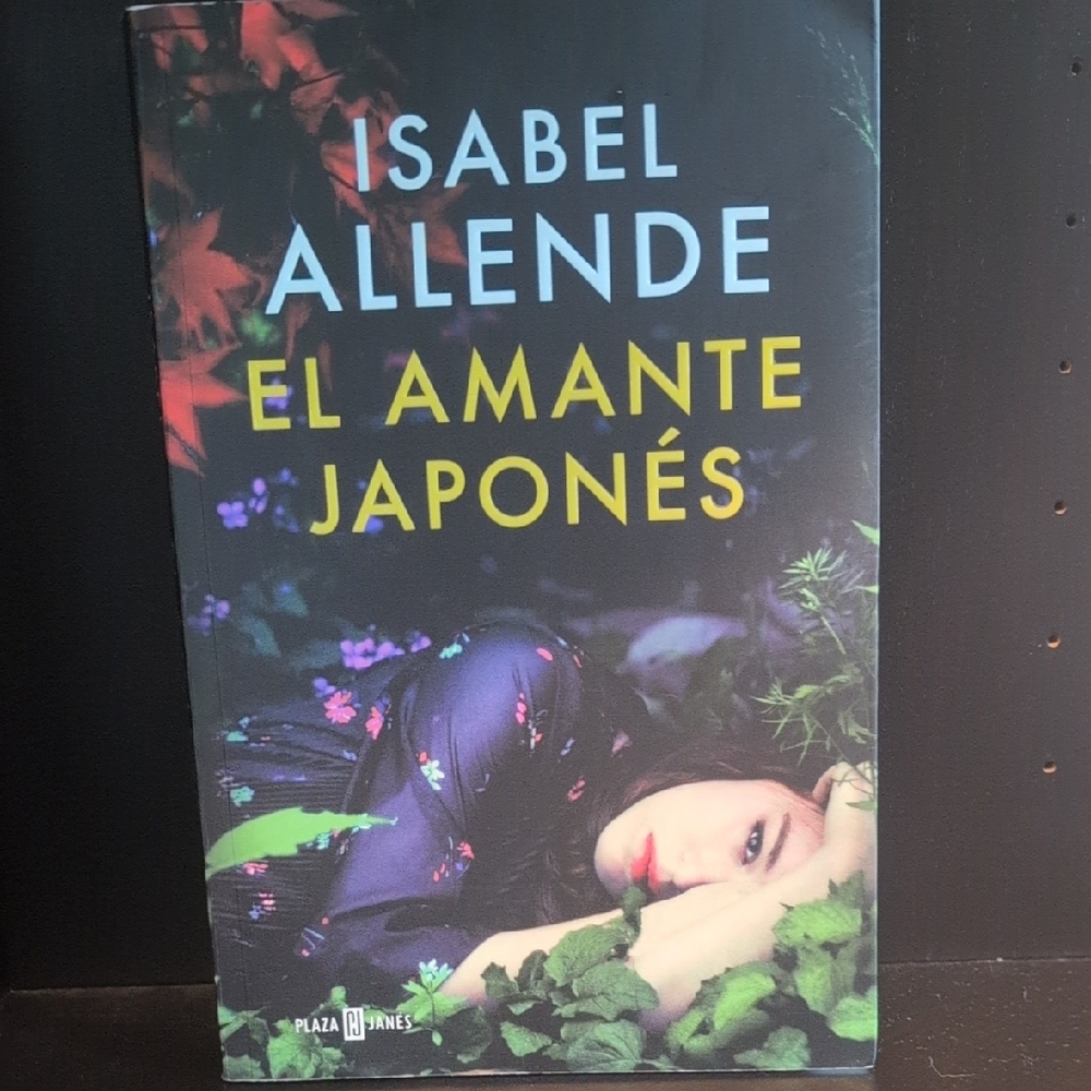 Isabel Allende 'El Amante Japonés' Book Cover Art
